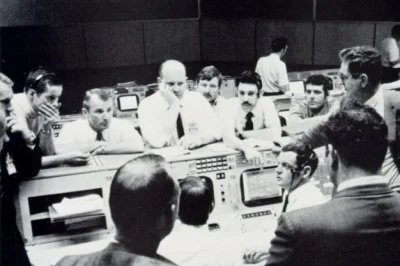 Mission Control during Apollo 13