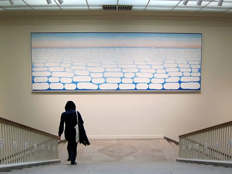 's Sky Above Clouds IV at the Art Institute of Chicago